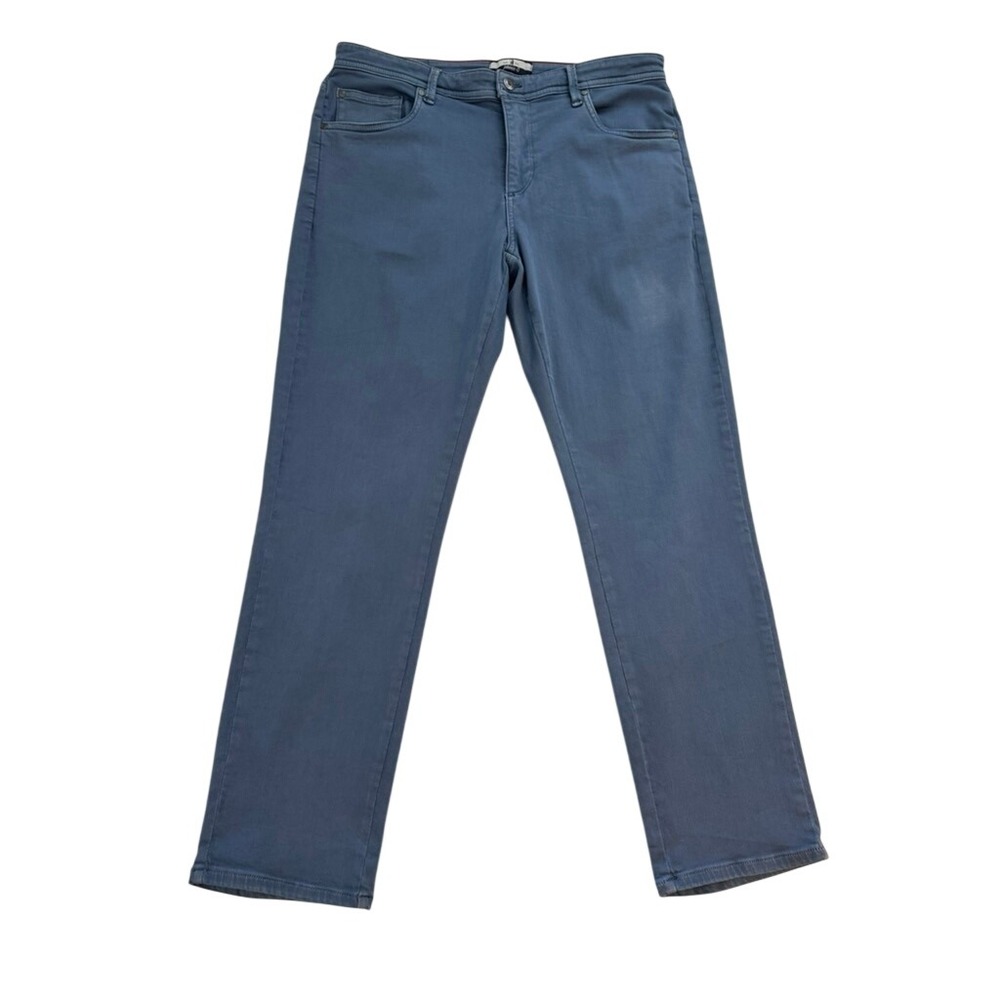 johnnie-O Momentum Stretch Knit Performance Pants Blue 34x30 Mens Straight Leg